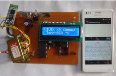 Lập trình hiển thị dữ liệu cùng nhiệt độ trên vi điều khiển
